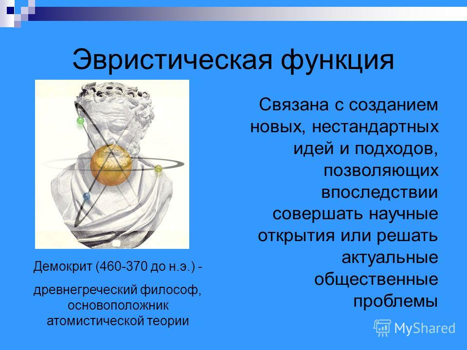 Эвристическая функцию связана с Эвристическая функцию связана с