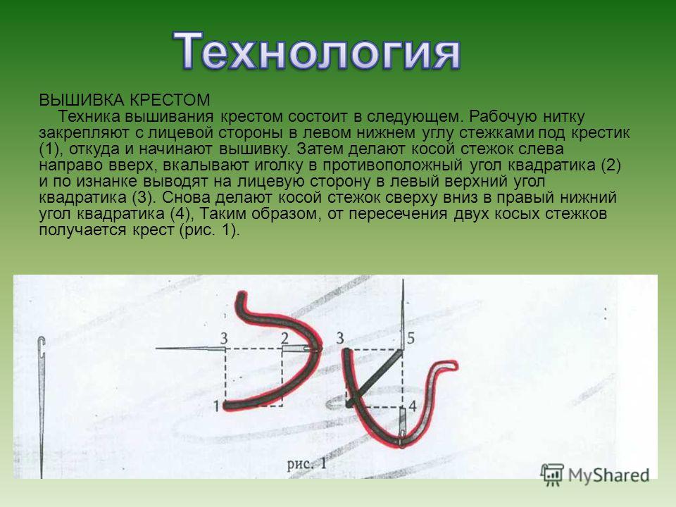 Дипломная работа по технологии вышивка Дипломная работа по технологии вышивка