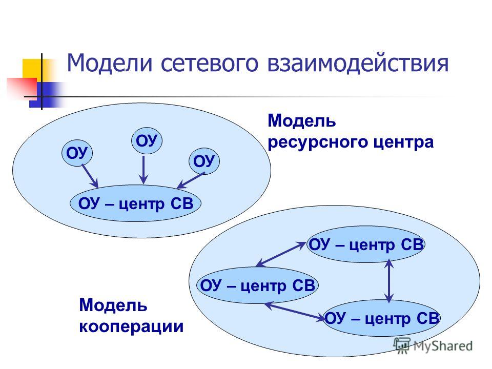 Образовательный проект сетевое взаимодействие