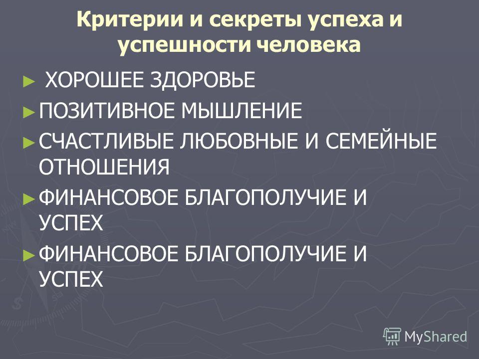 Критерии успешности реализации проекта и ограничения презентация Презентация на тему критерии успеха организации