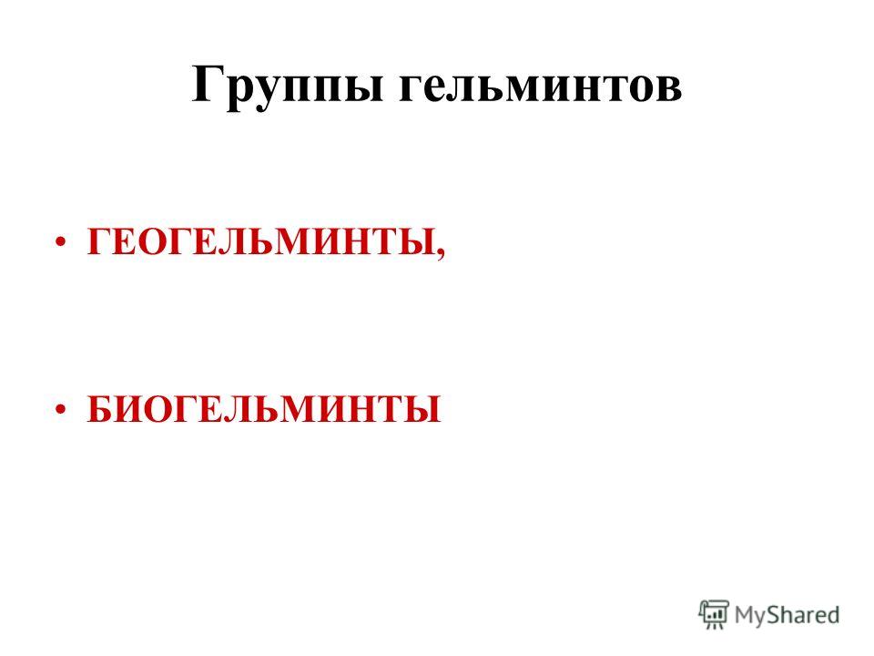 Красные глисты у человека что это