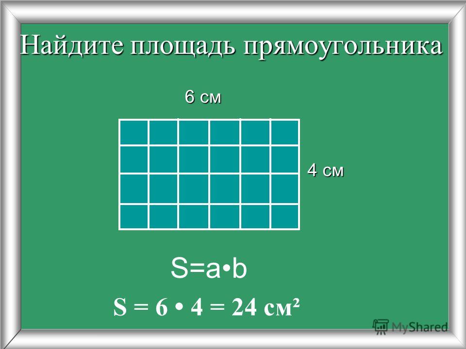 Как найти площадь зная периметр Найти периметр