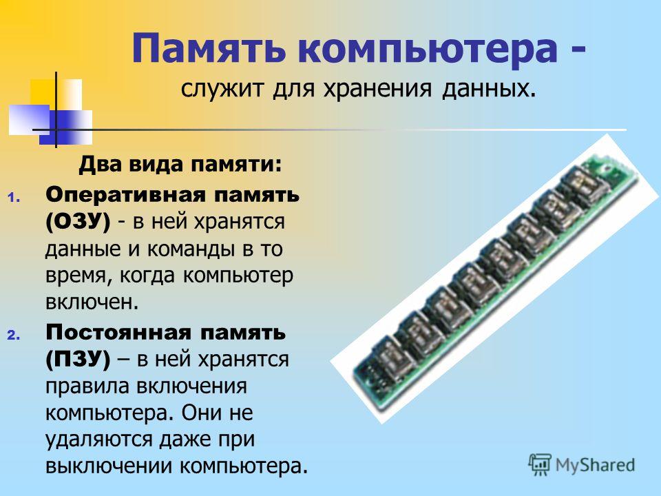 Все об оперативной памяти и где она находится Все об оперативной памяти и где она находится