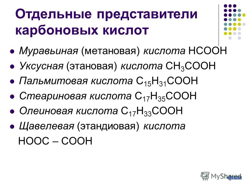 Карбоновые кислоты. 10 класс - презентация онлайн