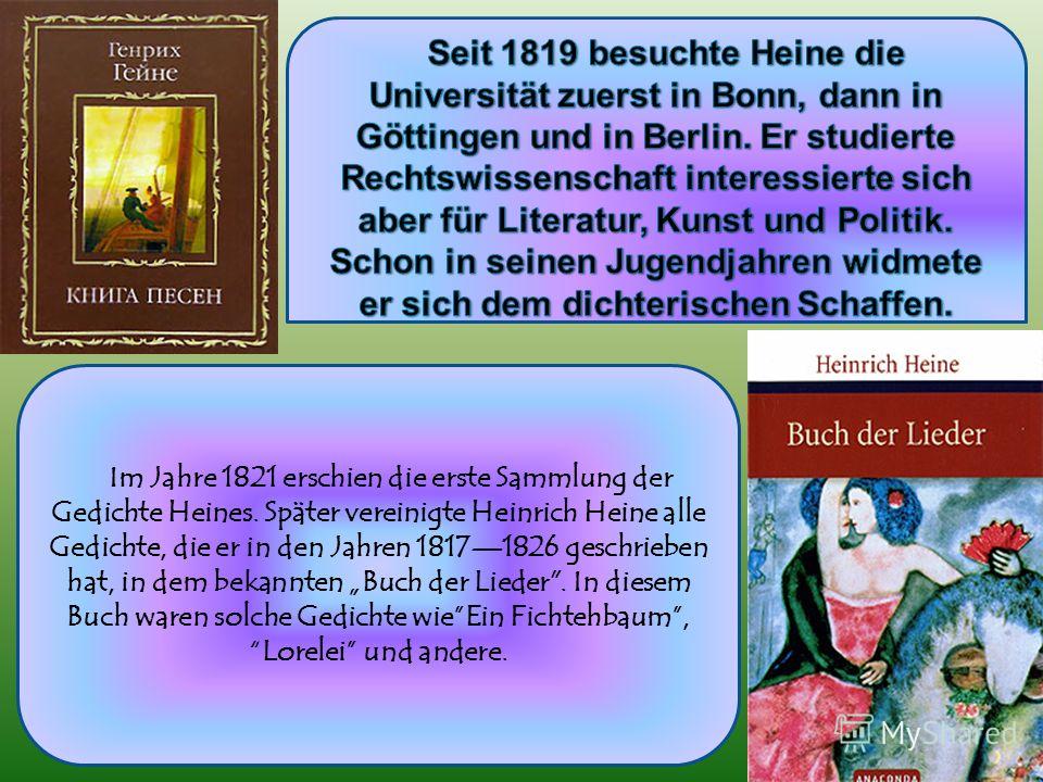 Gedichte heinrich heine GEDICHTE: Kluge