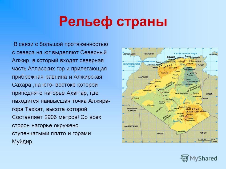 Реферат: Государственный строй Алжира