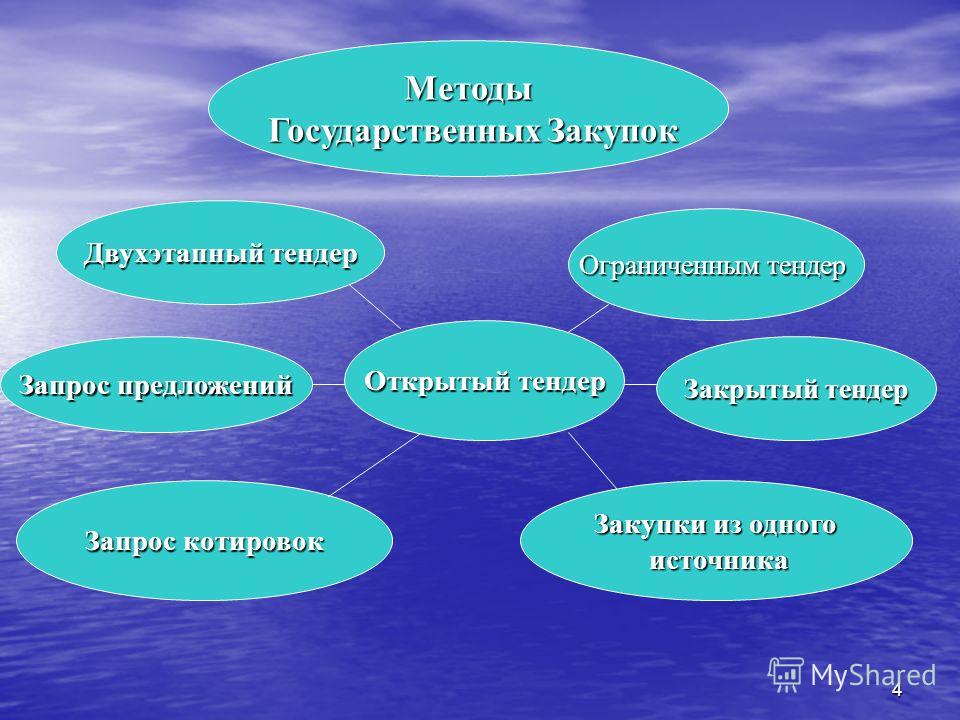 предложения на тендер образец