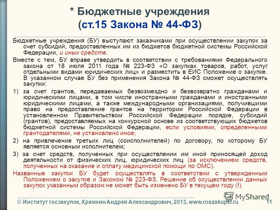 юридическая помощь по 44 фз близилось концу