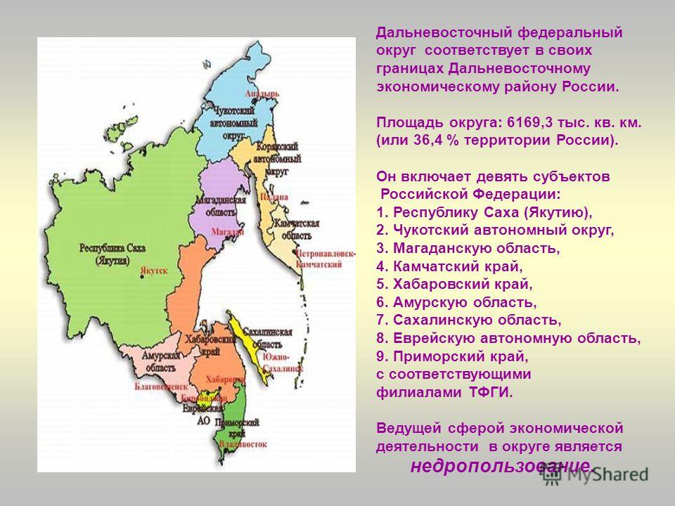 Список дфо - TouristMaps.ru