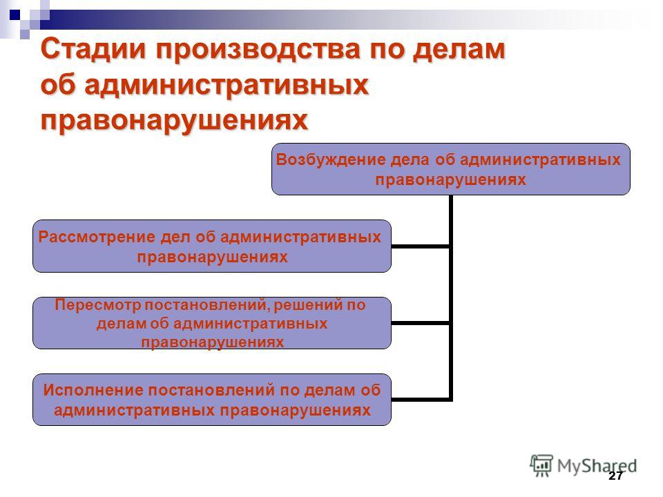 Реферат: Производство по делам об административных правонарушениях 10