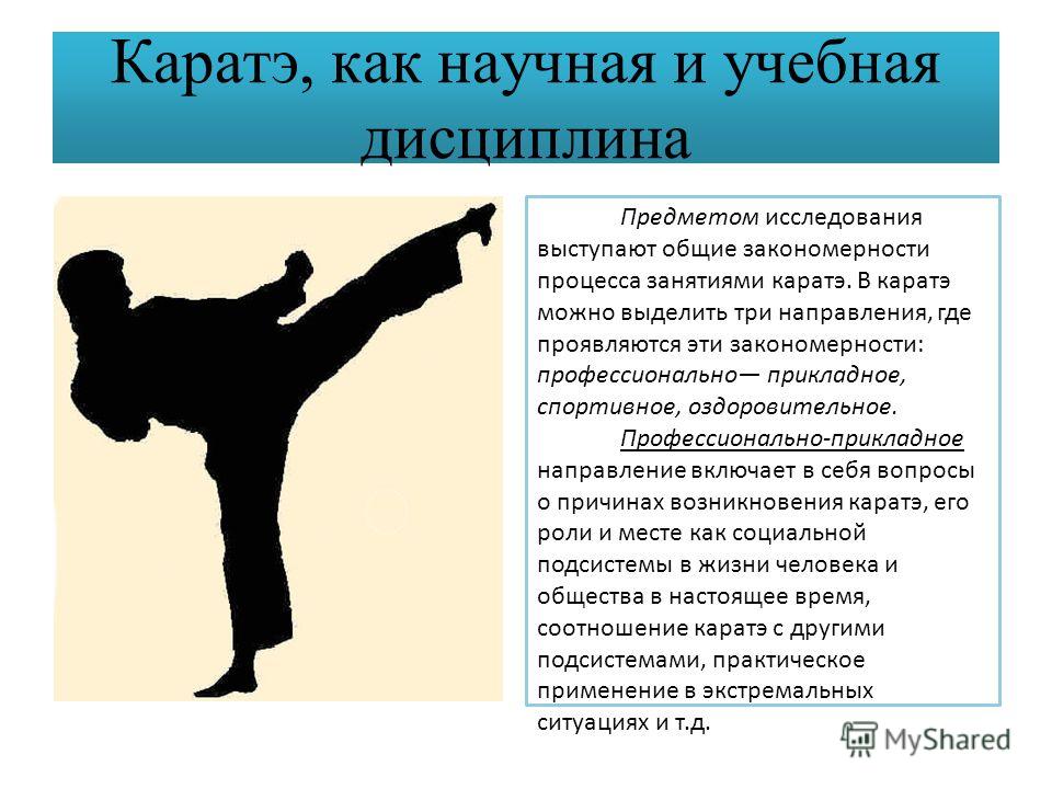 История создания карате проект