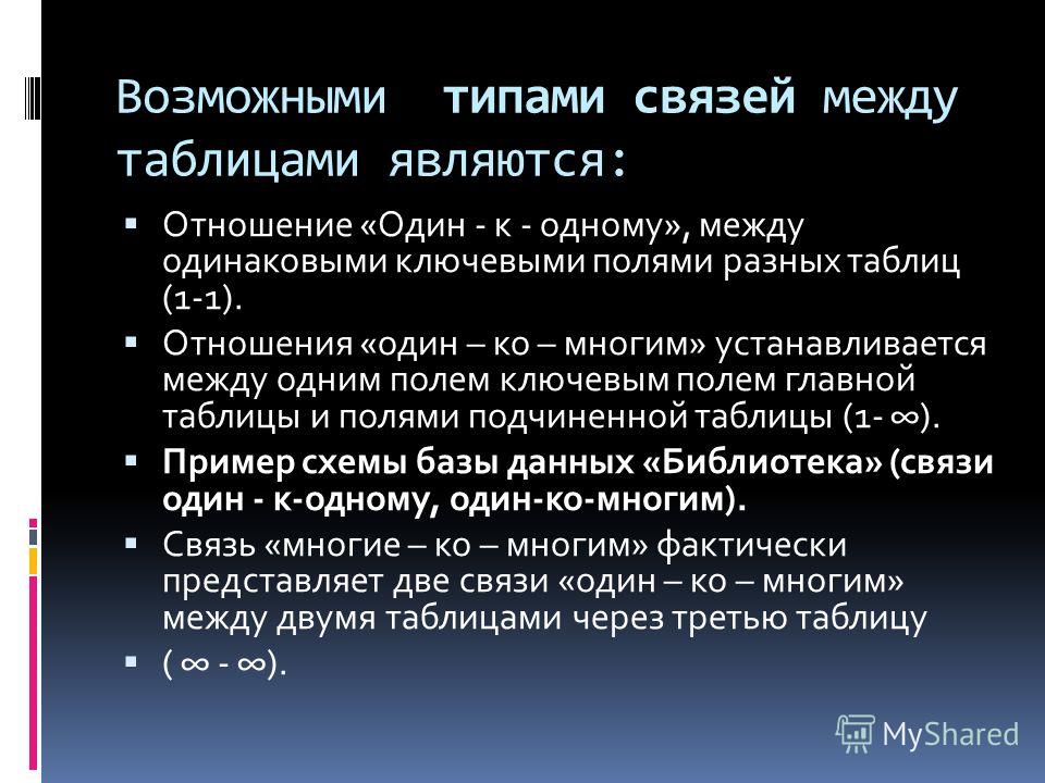 Отношения многие к одному пример Отношения многие к одному пример