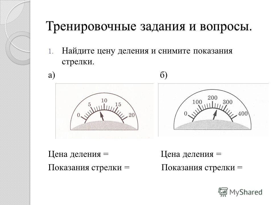 Лабораторная Работа Цена Деления Лабораторная Работа Цена Деления