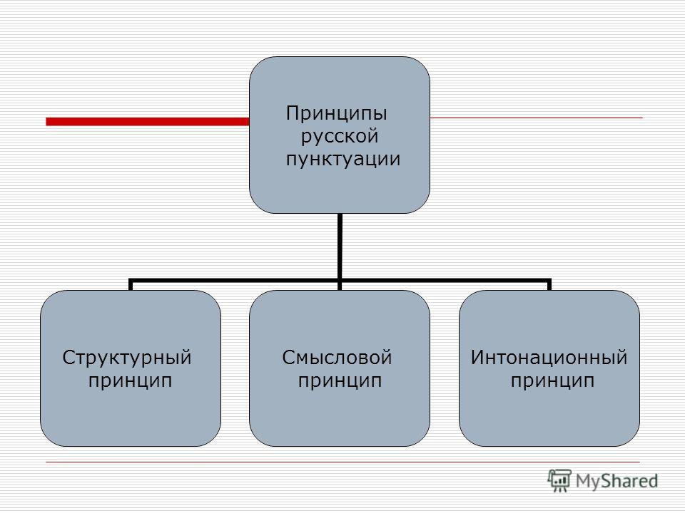 Доклад: Основы русской пунктуации