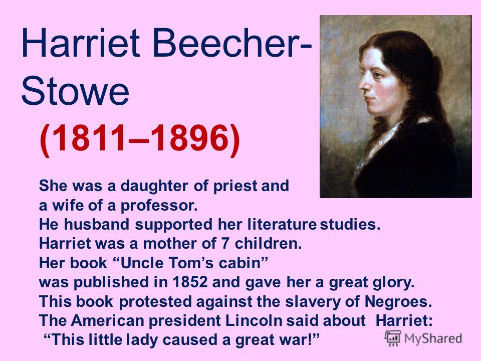 harriet beecher stowe biography essay harriet beecher stowe biography essay