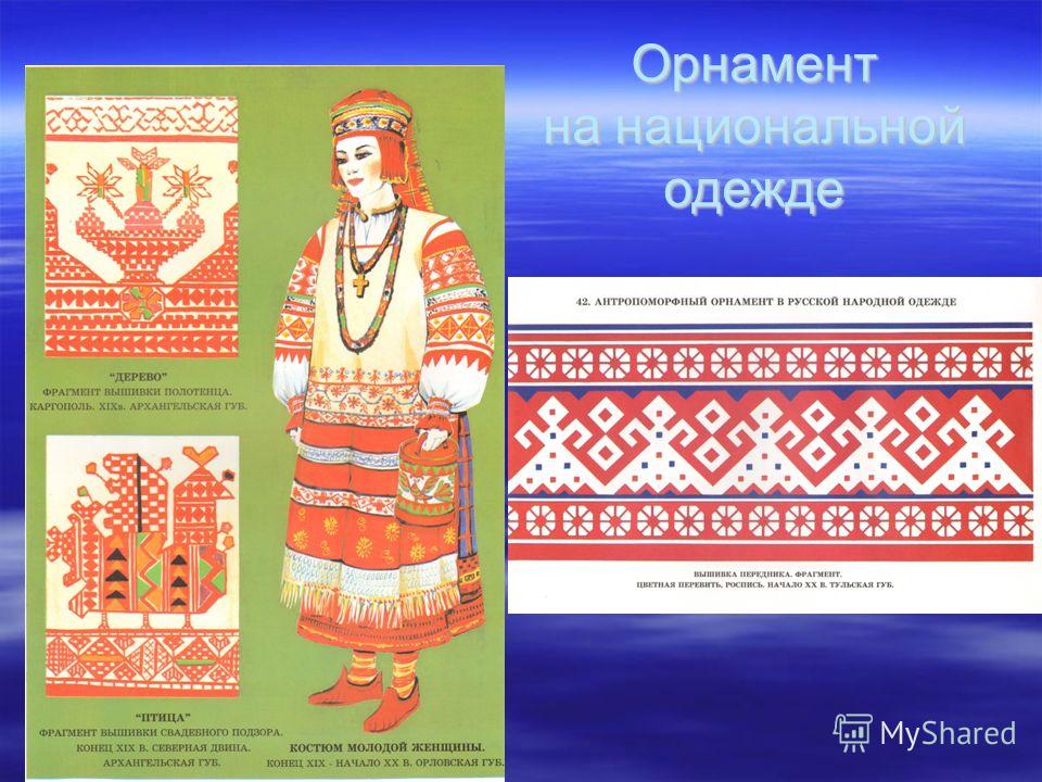 Узор для народного костюма Узор для народного костюма