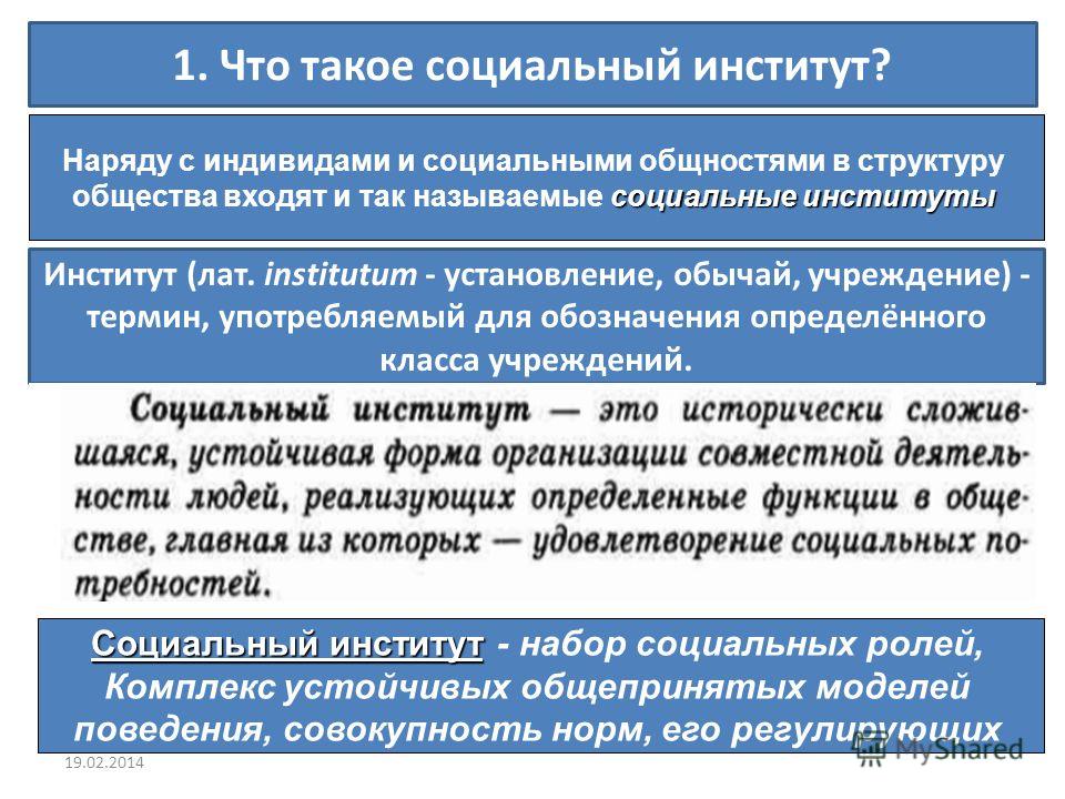 Институт социальных отношений что это Институт социальных отношений что это