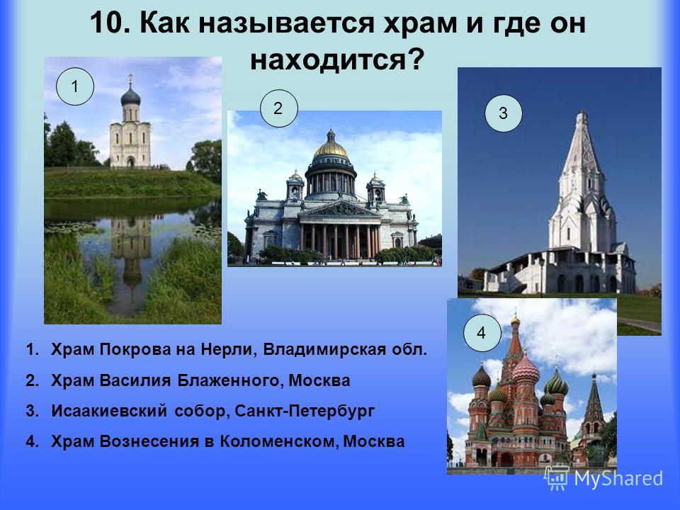 Где находятся все храмы россии Где находятся все храмы россии