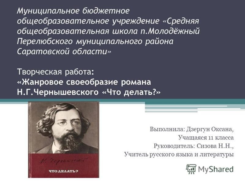 Сочинение: Образ Рахметова в романе Н.Г. Чернышевского 
