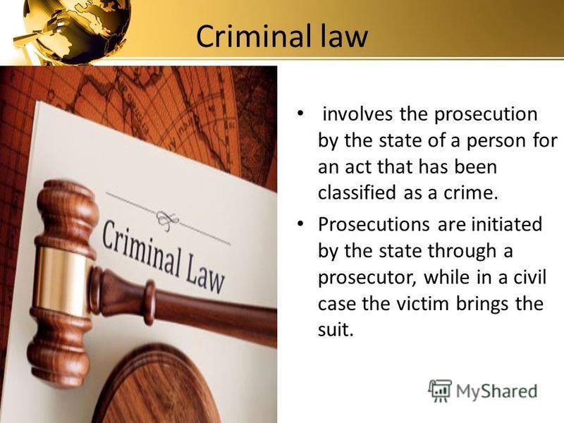 Реферат: The Criminal Law Of People