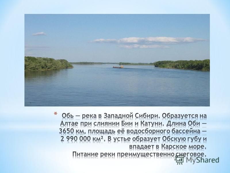 Как образовалась обская губа
