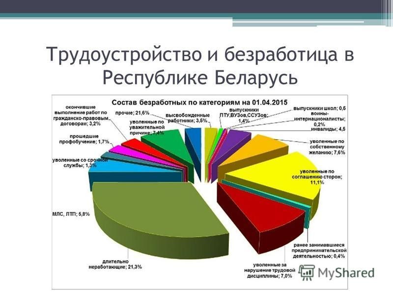 Курсовая работа по теме Занятость и безработица в Республике Беларусь