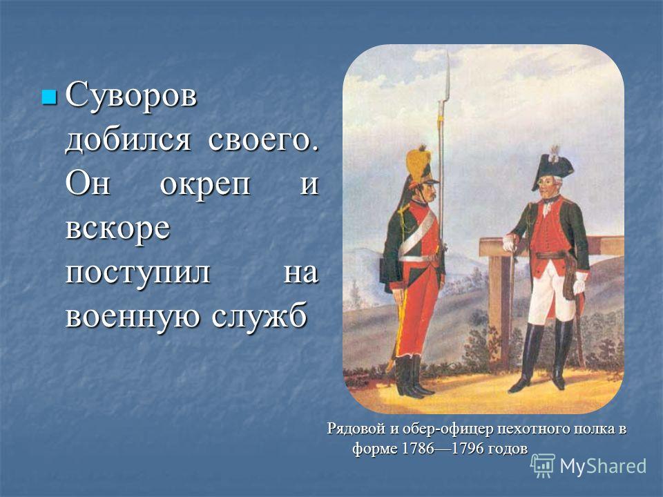 о суворове маленький доклад