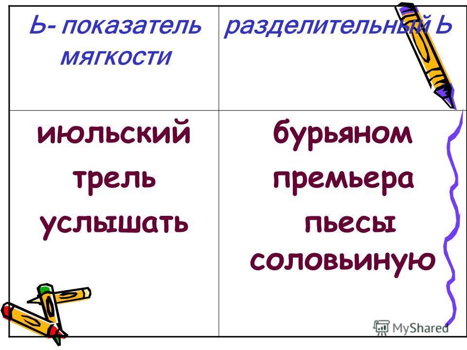 Ь ДЛЯ ПО ь для по: