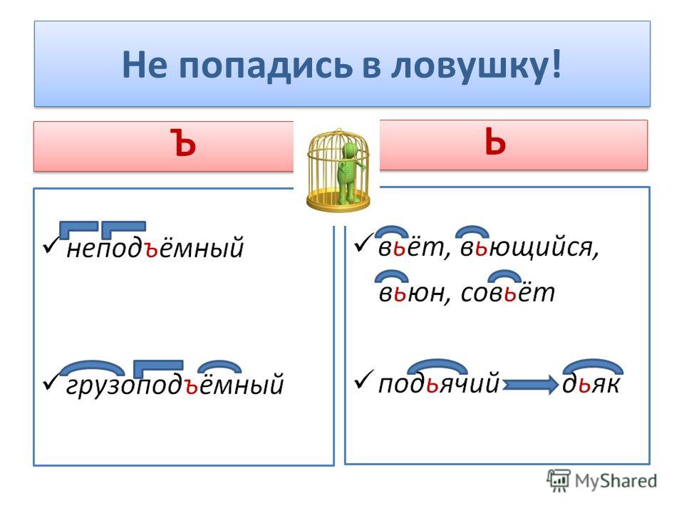 Ь НЕ ь не: