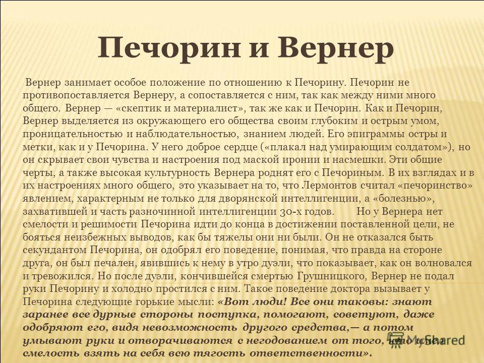 Мое отношение к печорину кратко Мое отношение к печорину кратко