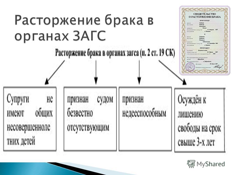 Понятие брака регистрация брака и его расторжение Понятие брака регистрация брака и его расторжение