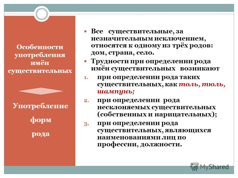 Употребление форм имен существительных реферат 2752