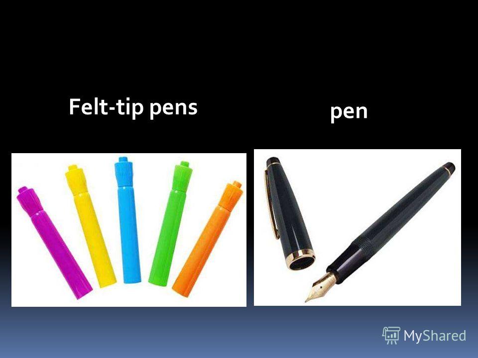 pen Felt-tip pens