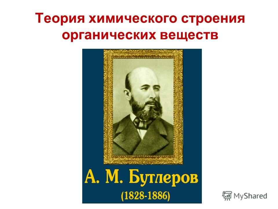 Презентация на тему: "Основные положения теории химического строения органически