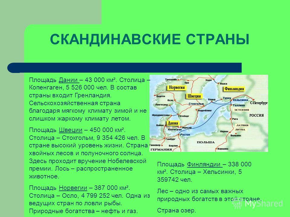 Скандинавия Какие Страны Входят В Нее
