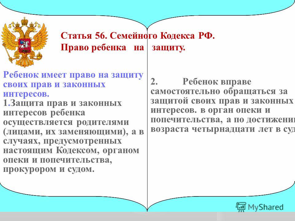 Презентация права ребенка в истории россии