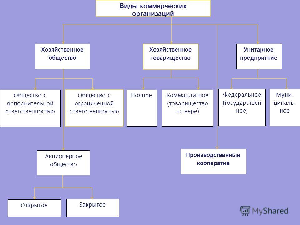 основное хозяйственное общество товарищество