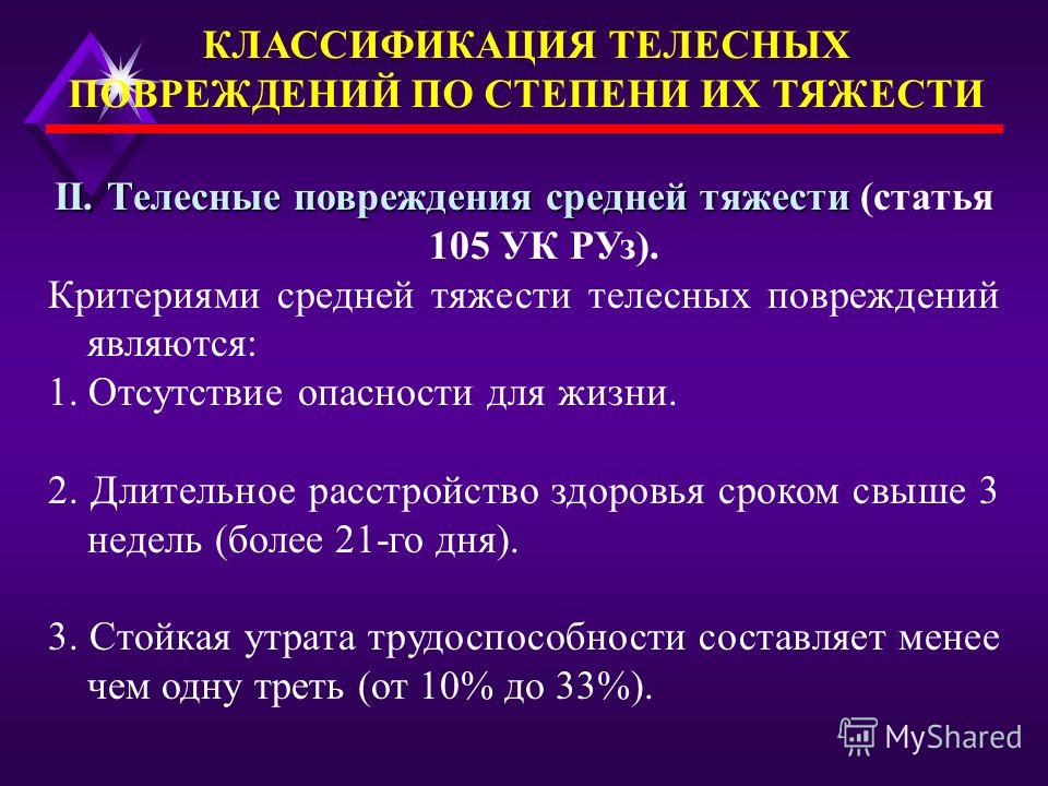 Статья телесные повреждения средней тяжести Зале