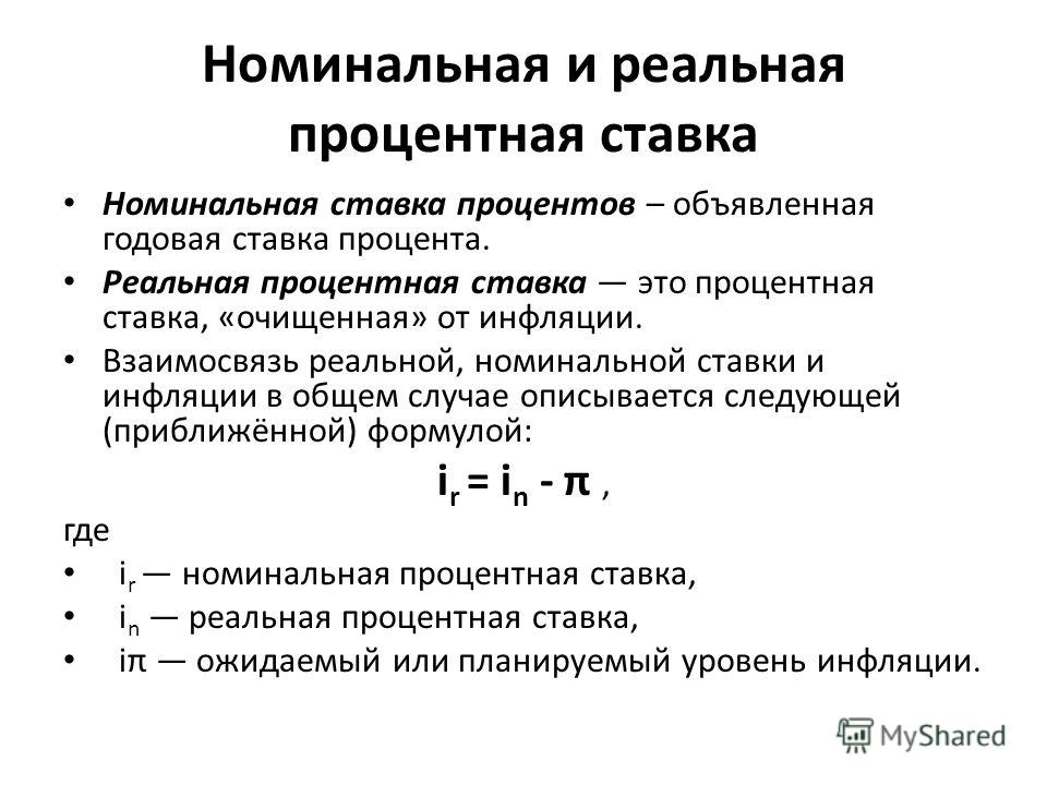 Процентная ставка и инвестиции реферат 5006