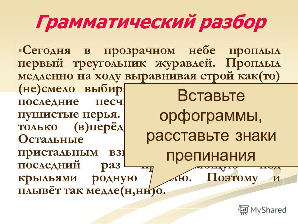 Морфология орфография самостоятельные части речи Морфология орфография самостоятельные части речи