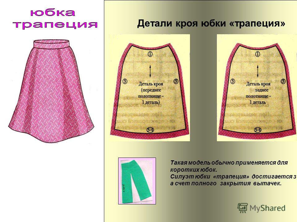 Юбки Полусолнце Трапеция Или По Косой