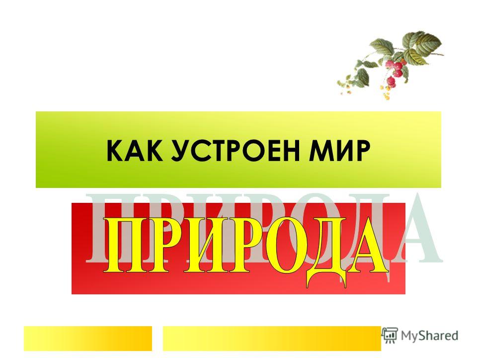 Проект как устроен мир Окружающий мир 3 класс. Как устроен мир, что такое природа