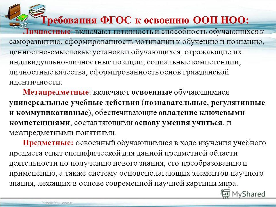 Защита индивидуального проекта требование фгос