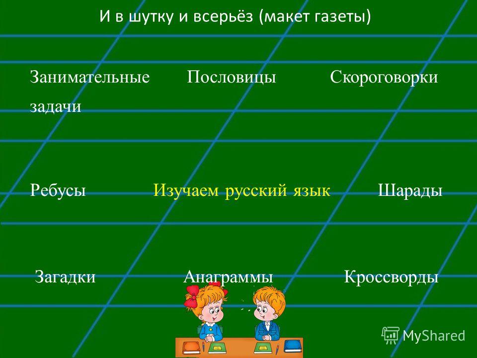 Скороговорки по русскому языку 2 класс