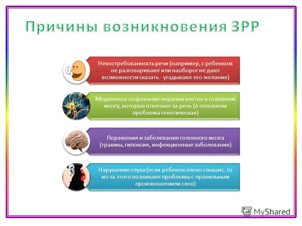 С чем связана задержка речевого развития С чем связана задержка речевого развития