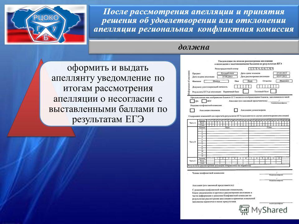 Апелляция на результаты ЕГЭ-2018 Апелляция на результаты ЕГЭ-2018