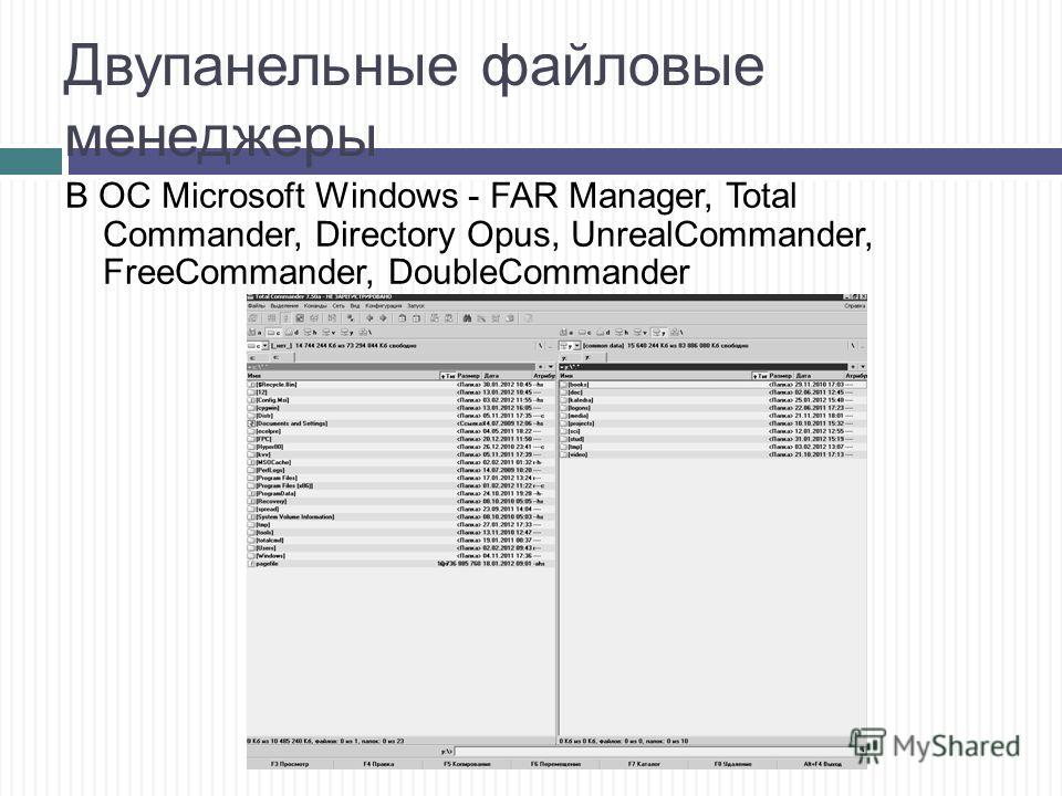 Отчет по практике: Работа с windows comander, total comander, word, excel, power point