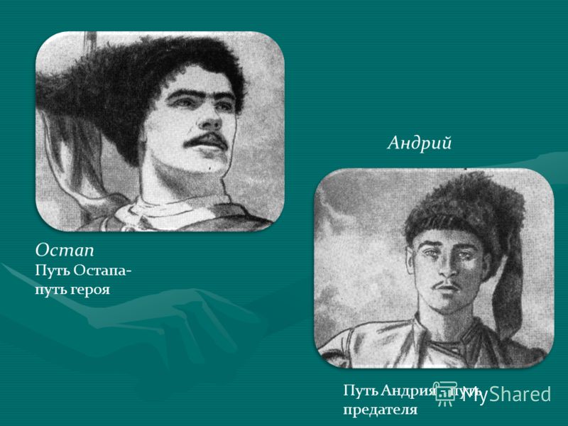 вступление остап и андрий главные герои повести СРАВНИТЕЛЬНАЯ ХАРАКТЕРИСТИКА ОСТАПА И АНДРИЯ (по повести Н. В ...