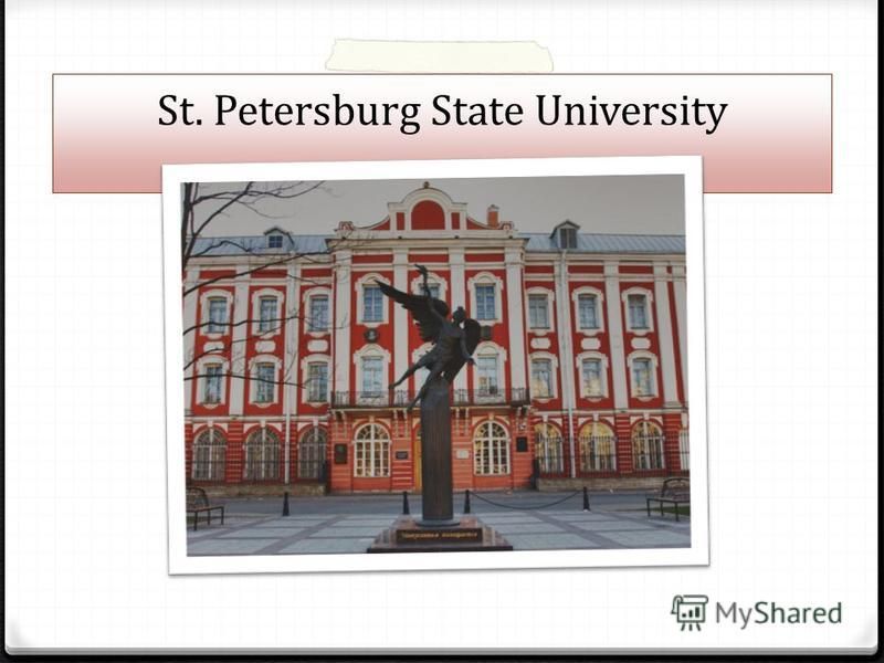 St. Petersburg State University
