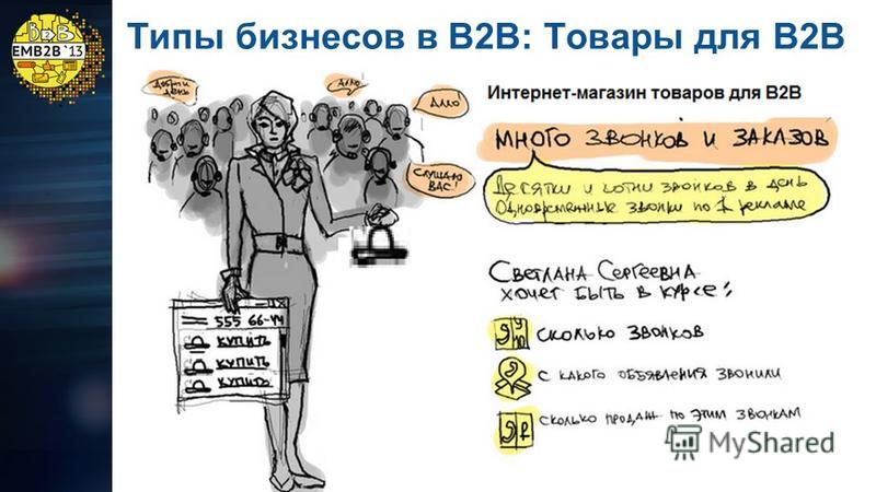 Типы бизнесов в B2B: Товары для B2B
